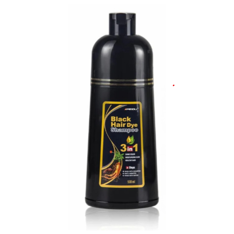 SHAMPOO HAIR DYE (Negro, Castaño oscuro, Castaño claro y Rubio)