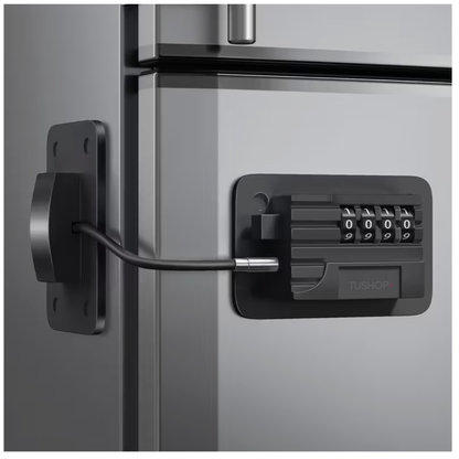 🔐Cerradura de Seguridad para Nevera, Armarios, Cajones, Oficinas, Tiendas y Vitrinas - 🛠️ Fácil Instalación sin Herramientas ‼️Aprovecha 40% Descuento‼️