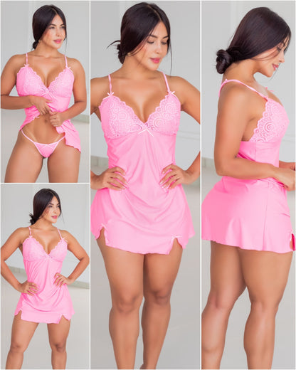 Pijamas de Lujo - Set de 2 y 3 Piezas (Cachetero, Brasilera y CropTop - Batas) Prendas de Diseñador - CALIDAD 100% Garantizada‼️¡HOY CON 30% DCTO‼️