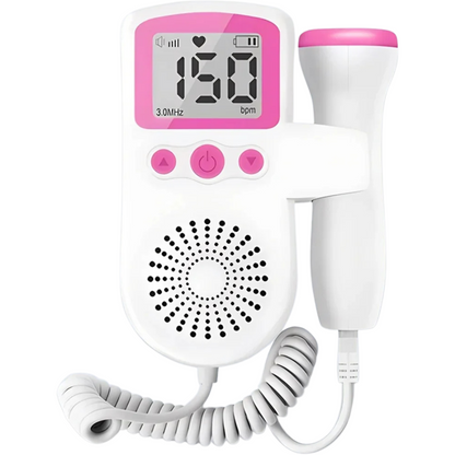 Doppler Fetal Portátil (Escucha los latidos del corazón de tu bebé) 🍼💓🫀
