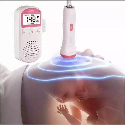 Doppler Fetal Portátil (Escucha los latidos del corazón de tu bebé) 🍼💓🫀