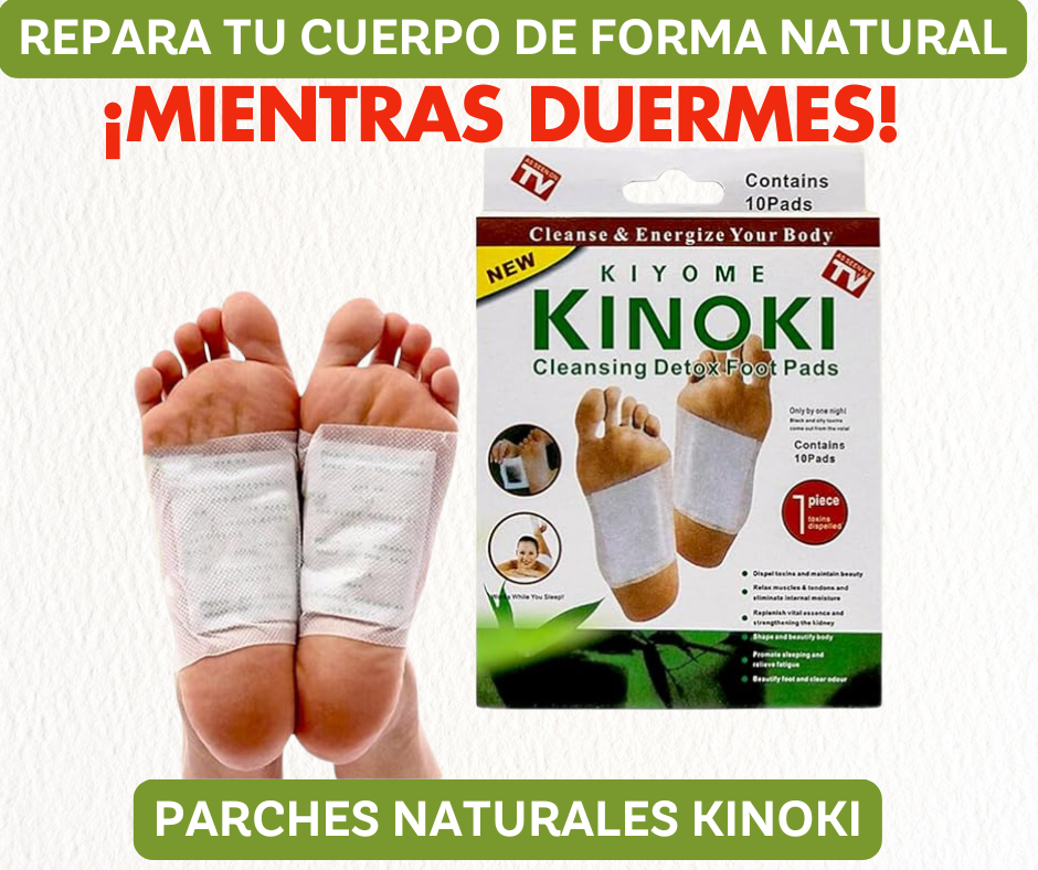 PARCHE DESINTOXICANTE KINOKI
