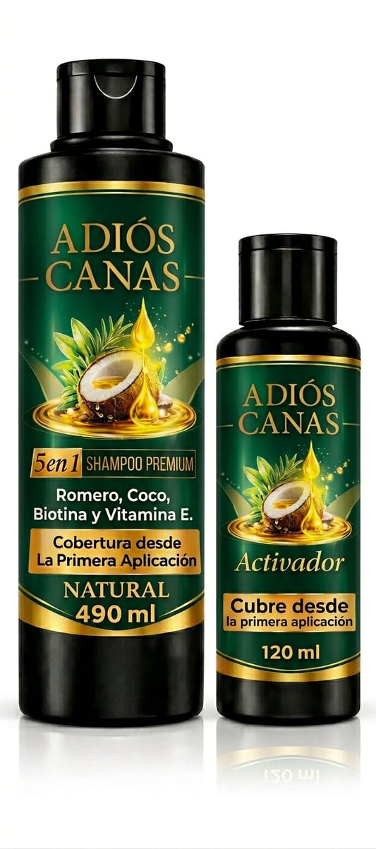 SHAMPOO PREMIUM 5 en 1 CHAO CANAS
