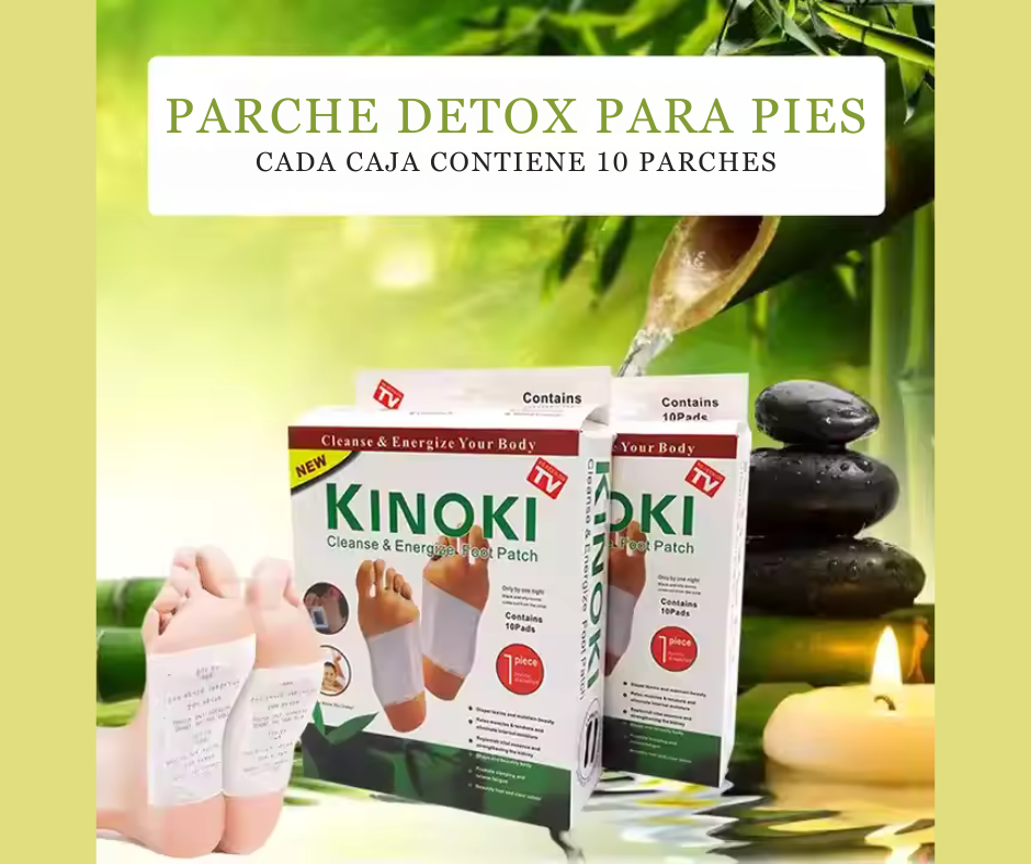 PARCHE DESINTOXICANTE KINOKI